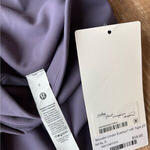 lululemon athletica Wunder Under Everlux HR Tight in Dusty Lavender